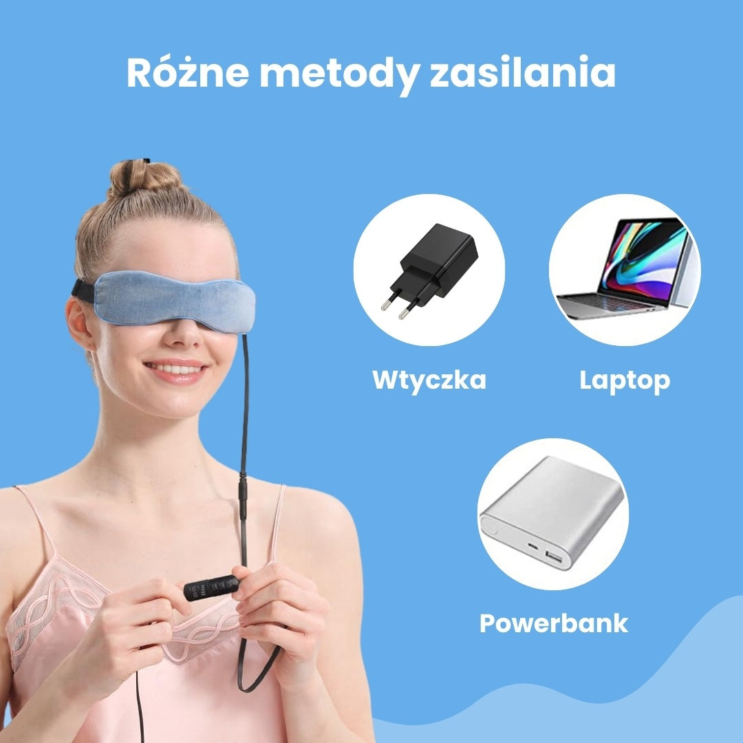 Beheizbare USB-Augenmaske MediMask™